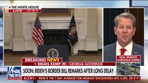 Governor Kemp to Biden- just close the damn border