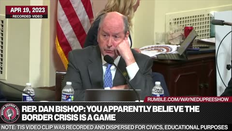 Rep. Bishop to Sec. Mayorkas: 'Do You Understand What Law Means?'