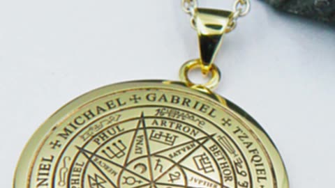 Discover Divine Protection: Sigil of Seven Archangels Pendant!