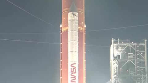 NASA's Artemis I Rocket Launch from Launch Pad 39B Perimeter