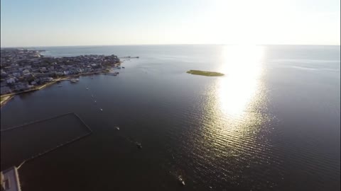 Long Beach Island New Jersey: Drone view