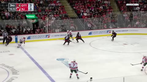 Senators - Devils 325 NHL Highlights 2023