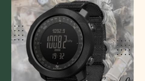 Tactical Smart Sport Watch by Event Horizon Watches learn more in the description