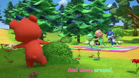 Animals dance song|CoComelon Nursery Rhymes&Kids Songs
