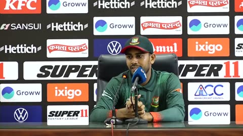 Press Conference-Match 4 | Mehidy Hasan Mirza | Bangladesh press Conference