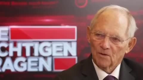 "It's no biggie" says Bundestag Chairman Wolfgang Schaeuble on the German energy crisis.