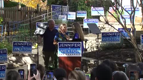 Jill Biden spoke at a political event for US Rep Jennifer