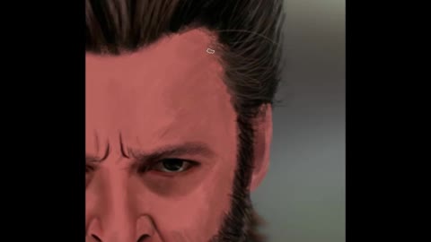 Wolverine - PIntura digital (speed art)
