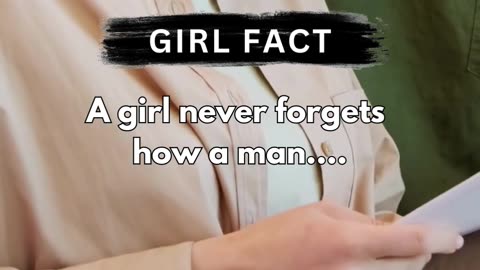 A girl never forgets how a man.... #shorts #psychologyfacts #subscribe