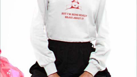 My tummy hurts but I’m being really brave about it unisex Sweatshirt