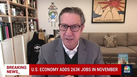 U.S. Economy Adds 263,000 Jobs In November