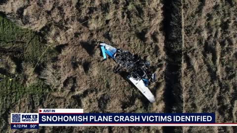 Snohomish County ME identifies four people killed in plane crash