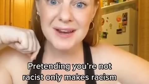 If You're White, You're Racist Song Lady