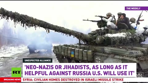 Danish media show Ukrainian fighter wearing ISIS insignia