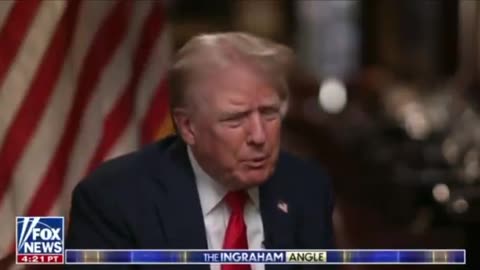 President Trump interview on Ingram Angle