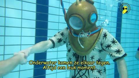 Dutch Diving Helmets underwaterr walks at divingclub Brabant Diving 2015