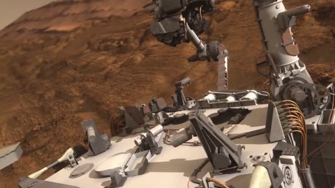 Mars Science Laboratory Curiosity Rover Animation