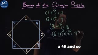 Beware of the Octagram Number Puzzle! | Minute Math #numberpuzzle