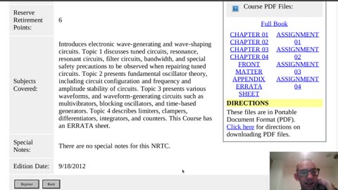 Summary of NAVEDTRA 14181A - NEETS Module 09-Wave Generation and Wave Shaping