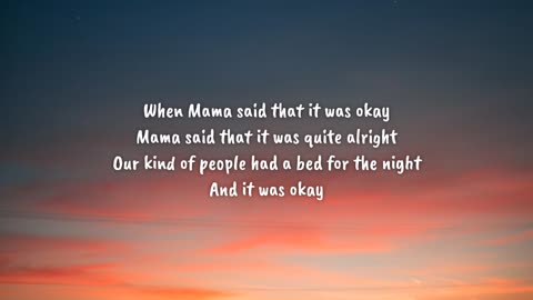 Lukas Graham - Mama Said