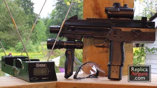 Umarex Steel Storm CO2 BB Machine Gun Chronograph & Shooting Test