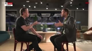 Elon Musk destroys bbc reporter.