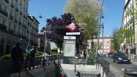 Outside Tirso de Molina Had to Buy a Charger Madrid Spain April 2015