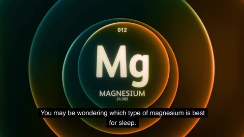 Magnesium for more restful sleep