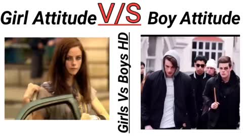 Girl Attitude Vs Boy Attitude || Memes🔥🌟