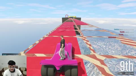 Car Vs Car 99.915% People Fall in A Hole in This GTA 5 Race!
