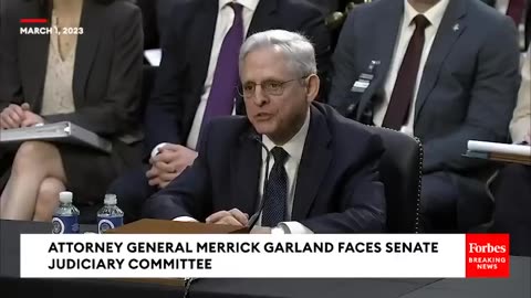 Senator Tom Cotton Questions AG Garland