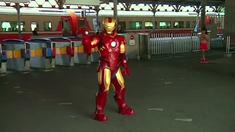 Taiwanese man creates full body replica of Iron Man suit