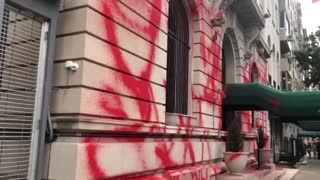 Russian Consulate in NYC Vandalized