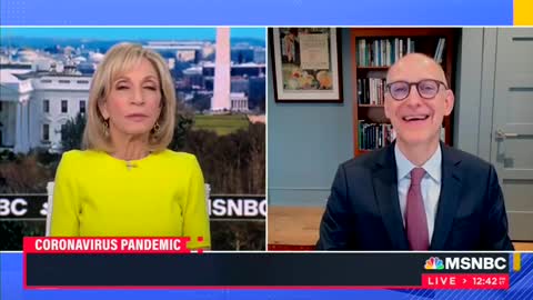 Zeke Emanuel Warns MSNBC Viewers Only Masks Stop COVID