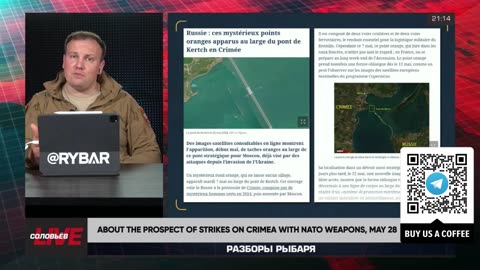 ❗️🌍🎞 Rybar Live: About the prospect of strikes on Crimea with NATO weapons on May 28, 2024