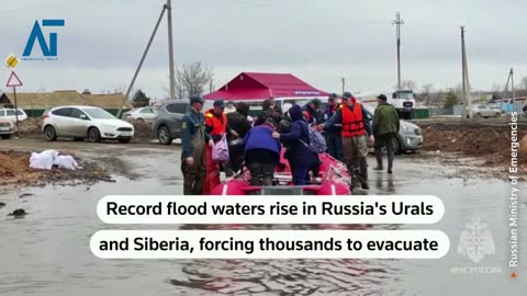 Record floods in Russia's Urals triggered by melting snow | Amaravati Today