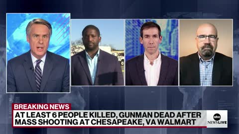 Authorities identify Virginia Walmart shooter as Andre Bing | 24-11-2022