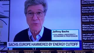 Professor Jeffrey Sachs triggering Bloomberg by suggesting what everyone believes to be true.