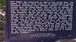 Fort Taylor, Key West Florida named after President Zachary Taylor in 1850