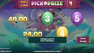 Pick A Prize on the $1,000,000 Mega Money Wheel Slot - No Deposit Casino Bonus Canada Ontario