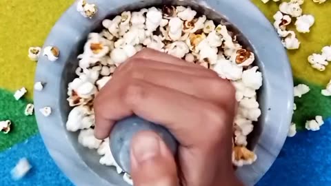 Satisfying Crushing Popcorn ✅💥🍿
