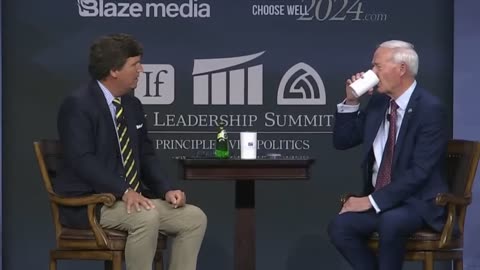 Tucker Carlson & Asa Hutchinson.. How many shots did you take?