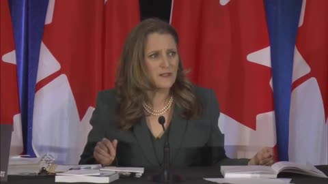 Canada: Budget 2023: Chrystia Freeland speaks with reporters – March 28, 2023