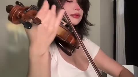 Violin playing