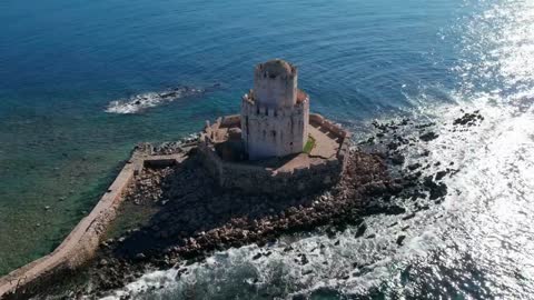 Castle of Methoni in Greece Scenic Tour