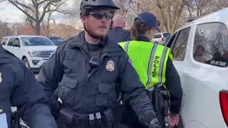 SHOCKING: Ashli Babbit’s Mother Gets Arrested While Protesting Outside Of Capitol