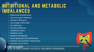 30 of 63 - OVERVIEW - Nutritional and Metabolic Imbalances - Health Challenges Autistic in Autism