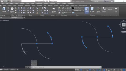 Start Center Angle Arc Drawing on AutoCAD by Masroor Khan For Beginners