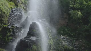 Waterfall in forest