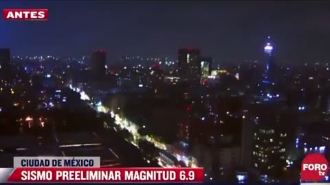 Gamma burst by nuclear explosions in the underground framed as "earthquake lights" in Mexico